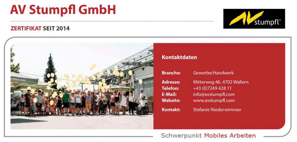 Festbroschüre und Jahrbuch 2023/2024 AV_STumpfl GmbH von der BM Gabriele Raab ausgezeichnet. | Potenzialfinder.com und Dr. Sabine Wölbl gratulieren sehr herzlich!