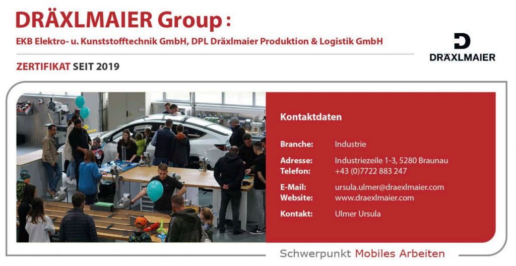 Festbroschüre und Jahrbuch 2023/2024 Dräxlmaier Group  von der BM Gabriele Raab ausgezeichnet. | Potenzialfinder.com und Dr. Sabine Wölbl gratulieren sehr herzlich!